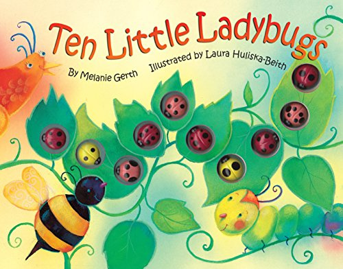 Bendon Ten Little Ladybugs Piggy Toes Press Storybook Board Book