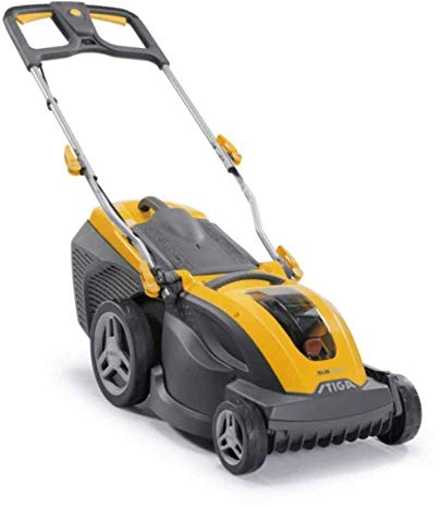 Stiga SLM 540 Ae batería Recargable Rasenmäher Höhenverstellbarer Griff con Klappfunktion 860W 48 Volt Schnittbr