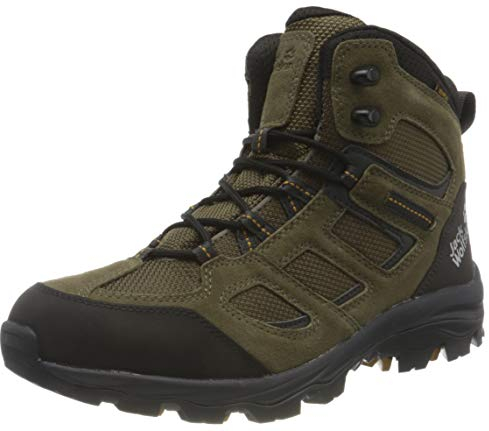 Jack Wolfskin Herren Vojo 3 Texapore Mid M, Khaki Phantom, 45 EU
