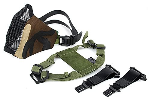 TMC2589 Demi-masque tactique Airsoft Paintball PDW Soft Side 2.0