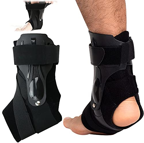 CJBIN Sprunggelenkbandage, Bandage Fußgelenk Sprunggelenk mit PE Board, Knöchelbandage Sprunggelenk für Knöchelverstauchung, Arthritis, Dehnung und Unterstützt den Knöchel (L/40-42)