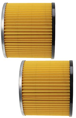 vhbw 2X Filter Compatible with Scheppach HA1000, HD040, UG700, UG710 Extraction System for Woodworking Machines - Spare Filter