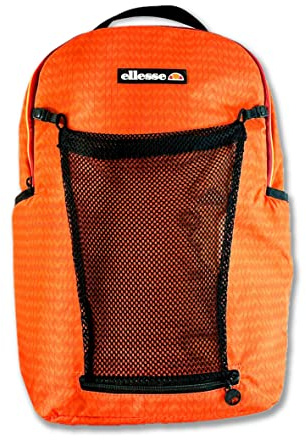 Mochila para portátil Ellesse, soporte para ordenador PC. Para viajar, ideal en equipaje de mano en avión. Trabajo Universidad. Impermeable. Deportista con red portacascos. Impermeable. Hombre y mujer