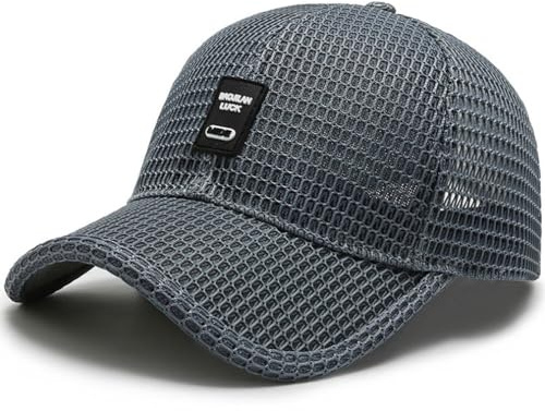 Cozyan Cappello da Baseball Traspirante Cappelli Unisex Snapback di Berretto Casuale Regolabile Cappello da Baseball Berretto da Baseball Unisex Regolabile Cappello con Visiera