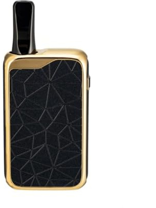 Zeus Ion (Negro/Dorado) | batería premium con rosca 510 | desarrollada en Alemania | 4 ajustes de voltaje | batería de 650 mAh | carga USB-C | sin nicotina