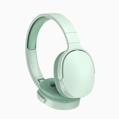 LIWEARE Bluetooth Kopfhörer, Over Ear Wireless Headset, Heavy Bass Kopfhörer, HiFi-Stereo-Sound, 2,4 GHz Gaming Kopfhörer mit Geräuschunterdrückung ﻿ (Grün)