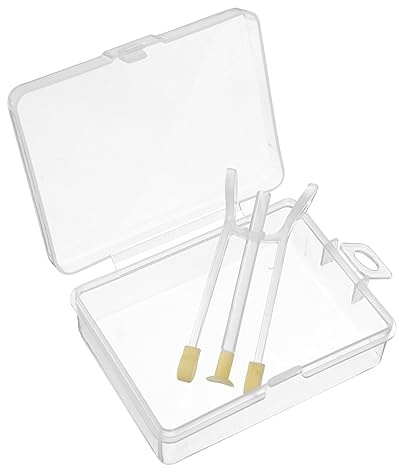 Émbolo de Lentes Portátil Ventosa de Silicona Pp Amarillo | Viaje y Hogar, Ligero y Fácil de Llevar, Accesorio Compacto para Uso Diario