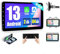 [2GB+64GB] SIXWIN Autoradio Android 13 1 Din con Carplay/Android Auto, Schermo Rotabile e Staccabile da 10 Pollici 360° GPS WiFi RDS FM/RDS Bluetooth Mirror Link Comandi al Volante