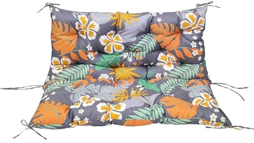 Cuscino di ricambio impermeabile da 10 cm per sedie a dondolo da 23 posti, imbottitura morbida, per esterni, con comodo schienale, per mobili da giardino, ideale per rilassarsi