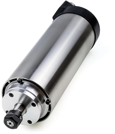 1.5KW/2.2KW CNC Spindle Motor Air Cooled Milling Engraving for Wood Router Machine 65/80mm ER11 ER20 Low Noise, High Precision(2.2KW Water D80 ER20)