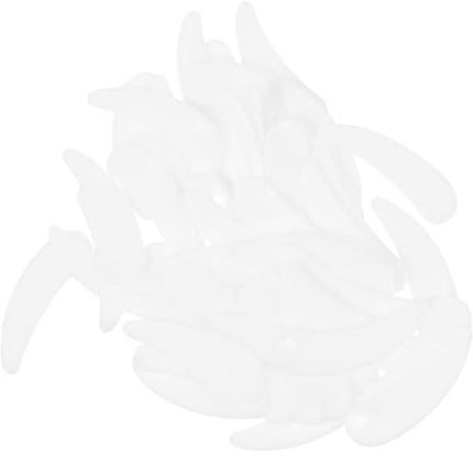 BESTYASH 100 pièces Cuillères Plastique Cosmétique Spatules pour Visage et Crème Accessoires Pratiques pour Application