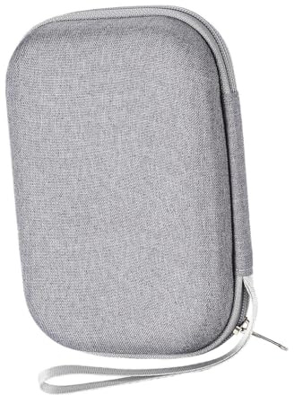 ALCXAZS Scatola porta ance per strumenti a fiato in EVA, custodia portatile per clarinetto e sassofono, accessori per sassofono, contralto, oboe, porta ance portatile , grigio senza motivo , 18x13x5cm