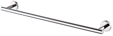 KES Towel Rail Chrome Towel Holder for Bathroom and Kitchen Towel Rack Storage Hanger SUS304 Stainless Steel Towel Bar Wall Mounted 60CM Polished, A2000S60