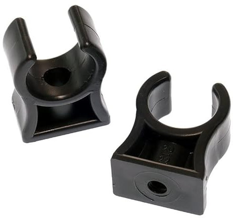 Rohrklemme RKPS 15 (10 Stück), innen 14-15 mm M6 Rohrclips Rohrhalter Kunststoff
