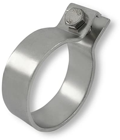DIN Schelle Edelstahl Massive Klemme Rohrschellen von 30,2-124,5 mm (55,5mm - 2,20)