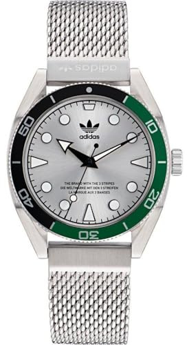 adidas Reloj AOFH22503, Plata, Pulsera