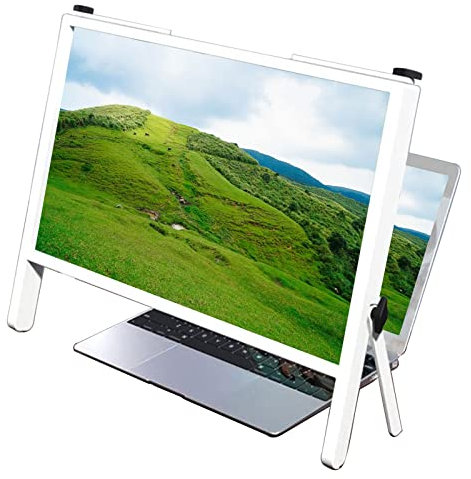Screen Magnifier Computer Screen Magnifier for Laptop 3D 21Inch Screen Magnifying Laptop Enlarger Expanders for Movies Reading And Gaming - Portable Screen Amplifier Compatible With Tablet and Book