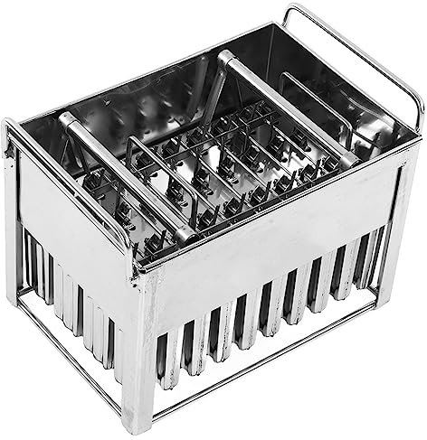 Máquina de Molde de Paletas de Acero Inoxidable, Molde de Helado de Acero Inoxidable Reutilizable de Cocina Multiusos para Hacer Bricolaje