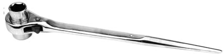 Llave Combinadas Llave de trinquete de 17-22mm, toma de flor de ciruelo bidireccional, llave de combinación rápida, llave de tubo de extremo afilado, combinación de herramientas de mano(18-21mm)