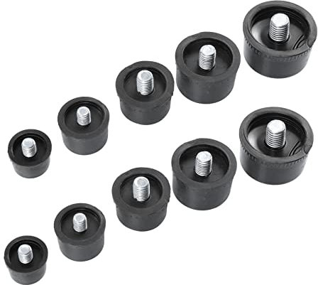 Gadpiparty 10pcs Replaceable Rubber Hammer Head Accessories for Striking Rubber Hammer Tip Mallet Tip for Flooring Installation