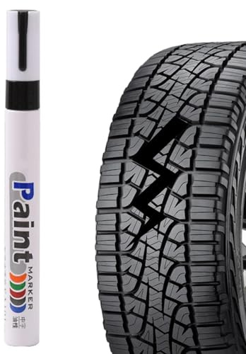 Tire Marker Pen,Multi-Coloring Waterproof Pen For Painting | Art Painting Supplies Paint Marker For Wood, Ceramic, Leather