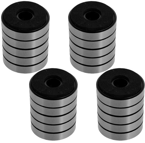 Healeved 20pcs Speaker Isolation Pads Vibration Feet for Subwoofer High-fidelity Audio Equipment Shock Absorbing Non-slip Use Bookshelf Speakers