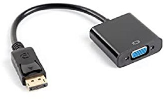 lanberg Adattatore DisplayPort 1.1 a VGA 20 cm nero