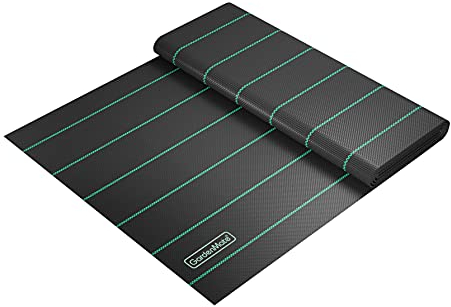 GardenMate Toile Anti-Mauvaises Herbes, bac à Sable 2x20m = 40m2 - résistante aux UV