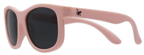 SURF MONKEY POLARIZED solglasögon pojke/tjej | UV400-skydd 100% UVA- och UVB-strålar Säker | BPA-fri | 3 – 12 år (Rosa)