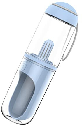 SUPVOX Botella De Agua para Mascotas Dispensador De Agua Portátil para Perros y Gatos Diseño Práctico y Ligero para Viajes y Paseos Al Aire