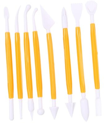 VILLCASE Cerámica 32piezas Buril Arcilla Polimérica Recortar Herramienta Cerámica