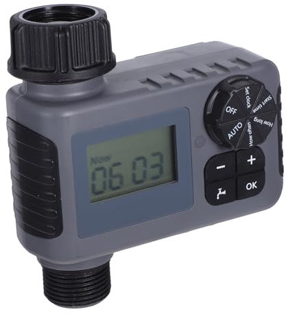 BESPORTBLE Timer Programmabile Per Irrigazione Controllo Precisione Per e Elettrovalvola Idrico e Programmazione Flessibile