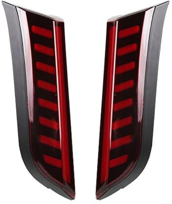 YIJIAVSX pour Jeep pour Boussole 2017 2018 2019 2020 Feu Arrière Feu Stop Pare-Chocs Feu Arrière Colonne Lumière Lampe De Conduite