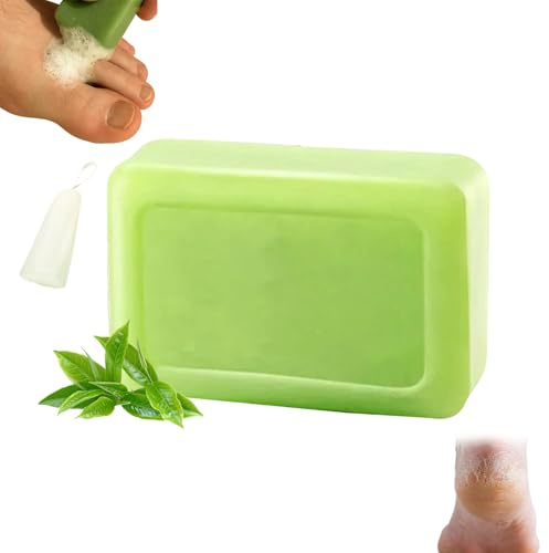 Jabón En Barra Loravey Relief, Jabón De Aceite De Árbol De Té Loravey, Rutina Natural Herbal Para Pies, Alivia El Dolor De Pies, Fórmula Vegetal, Control De Olores (1 ud.)