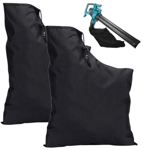 DOKRIN Accesorios para sopladoras y aspiradoras,Bolsas para aspiradora y soplador de hojas (2 unidades, para jardín y césped) (44 x 60 cm)