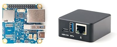 NanoPi Neo3 Plus Mini Router Single Board Computer, RK3528A Quad-Core, 2GB DDR4 RAM, Gbps Ethernet Ports, USB 3.0, Support FriendlyWrt/Ubuntu/Debian, Ideal for NAS/IoT Gateway (Standard Kit, 2GB RAM)
