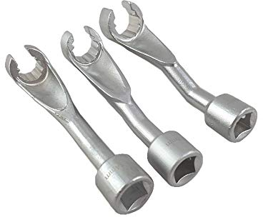 Set di chiavi ad anello aperte, 14 17 19 mm, chiave per cavi di iniezione diesel