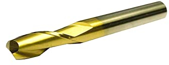 CNC QUALITÄT HSS- Schaftfräser Ø 2 bis 16 mm - Fräser mit verschleißfester TiN Beschichtung - Nutfräser mit 2 Schneiden - Ø 6 mm