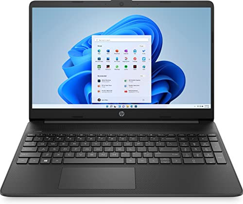 HP Laptop 15,6 Zoll Full HD Display, AMD Ryzen 5-4500U, 16GB DDR4 RAM, 512GB SSD, AMD Radeon Grafik, Windows 11 Home, QWERTZ Tastatur, Schwarz
