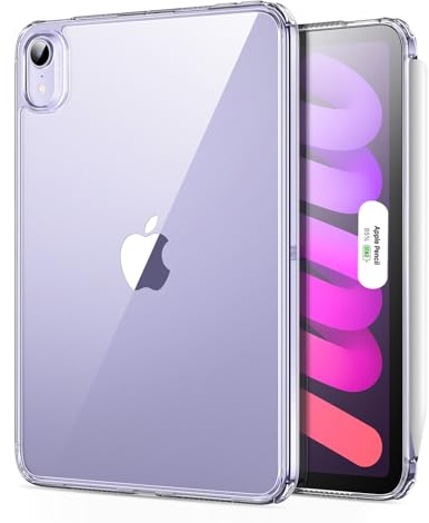 ESR for iPad mini A17 Pro Case, iPad mini 6th Gen Case, Clear | Slim and Light, Shock and Drop Protection, Yellowing Resistant, Supports Pencil Pro, Classic Series