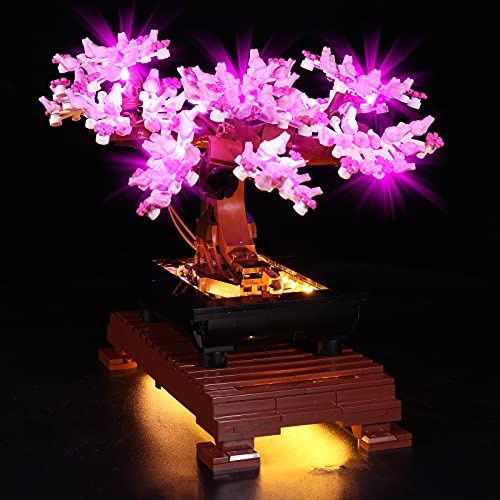 Led Light Set Compatible with Lego 10281 Bonsai Tree (No Model) | Decoration Lighting Set Compatible with Bonsai Baum 10281, Stable Lights, Enhanced Display