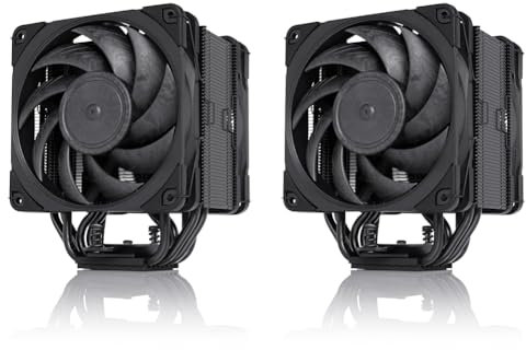 ChÅ‚odzenie CPU Noctua NH-U12A chromax.black, pour Ordinateur (Lot de 2)