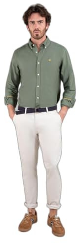 El Ganso Pantalón Chino Básico Piedra