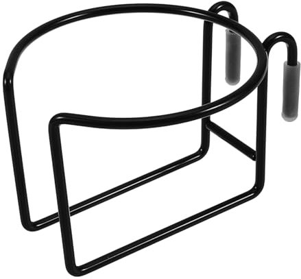 Luxshiny Soporte de Carrito de Soporte Resistente Bebidas Portavasos Colgante Café y Vasos Organizador Compacto y Ahorrador de Espacio