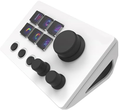 Designers 12Key LED Backlit Keyboard For Stream Control Deck Keypad Creators And Gamers Featuring Mechanical Switches Mechanical Switches