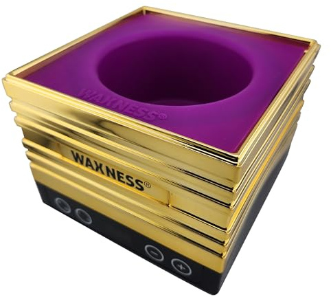 Waxness Wax Warmer W-CUBE Gold Digital 16 oz 1 lb