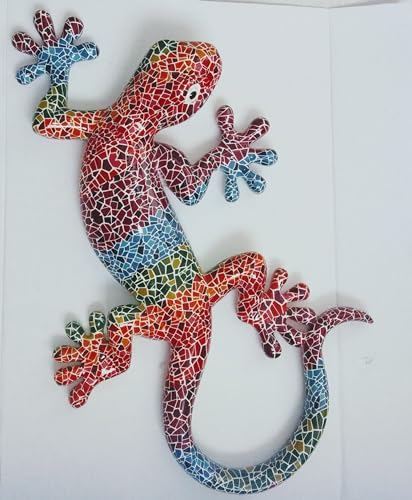 Ambiance Sud, Décoration résine Salamandre TGM D 33x20cm