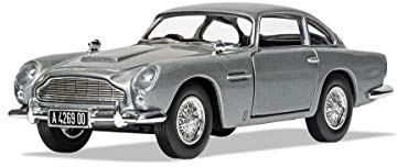 Corgi CC04314 James Bond - Aston Martin DB5 - No Time To Die, grå, 20,32 x 10,16 x 10,16 cm