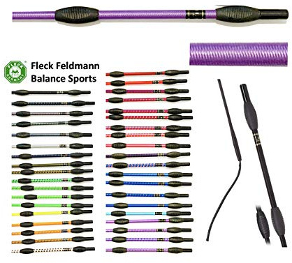 JA Horse Fleck Feldmann Balance Sports Dressurgerte Gerte Reitgerte (lila Lavender, 120 cm)