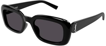 Saint Laurent SLM130-001-56 - Damen Sonnenbrille - Shiny Solid Black